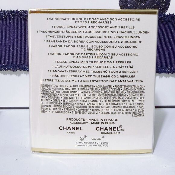 New CHANEL COCO MADEMOISELLE Eau de Parfum Intense Refillable Purse Spray Set ✨ - Picture 5 of 7